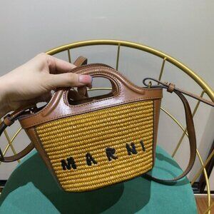 MARNI Tropicalia Micro Tote Bag